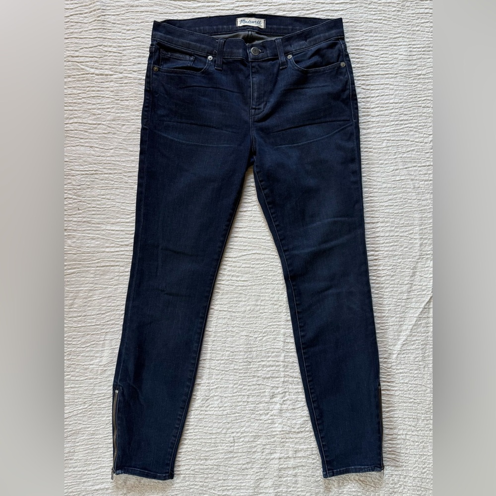 Madewell Women's Dark Blue Skinny Jeans